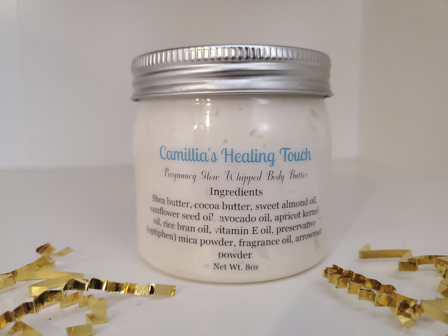 Pregnancy glow whipped body butter