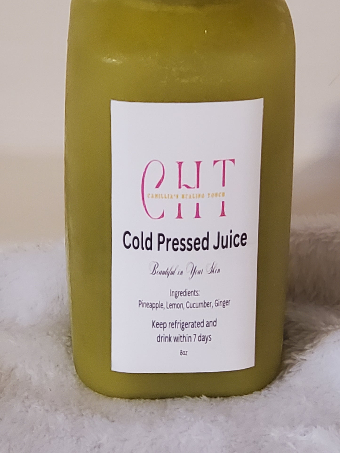 Camillia’s Healing Touch Cold Pressed Juices